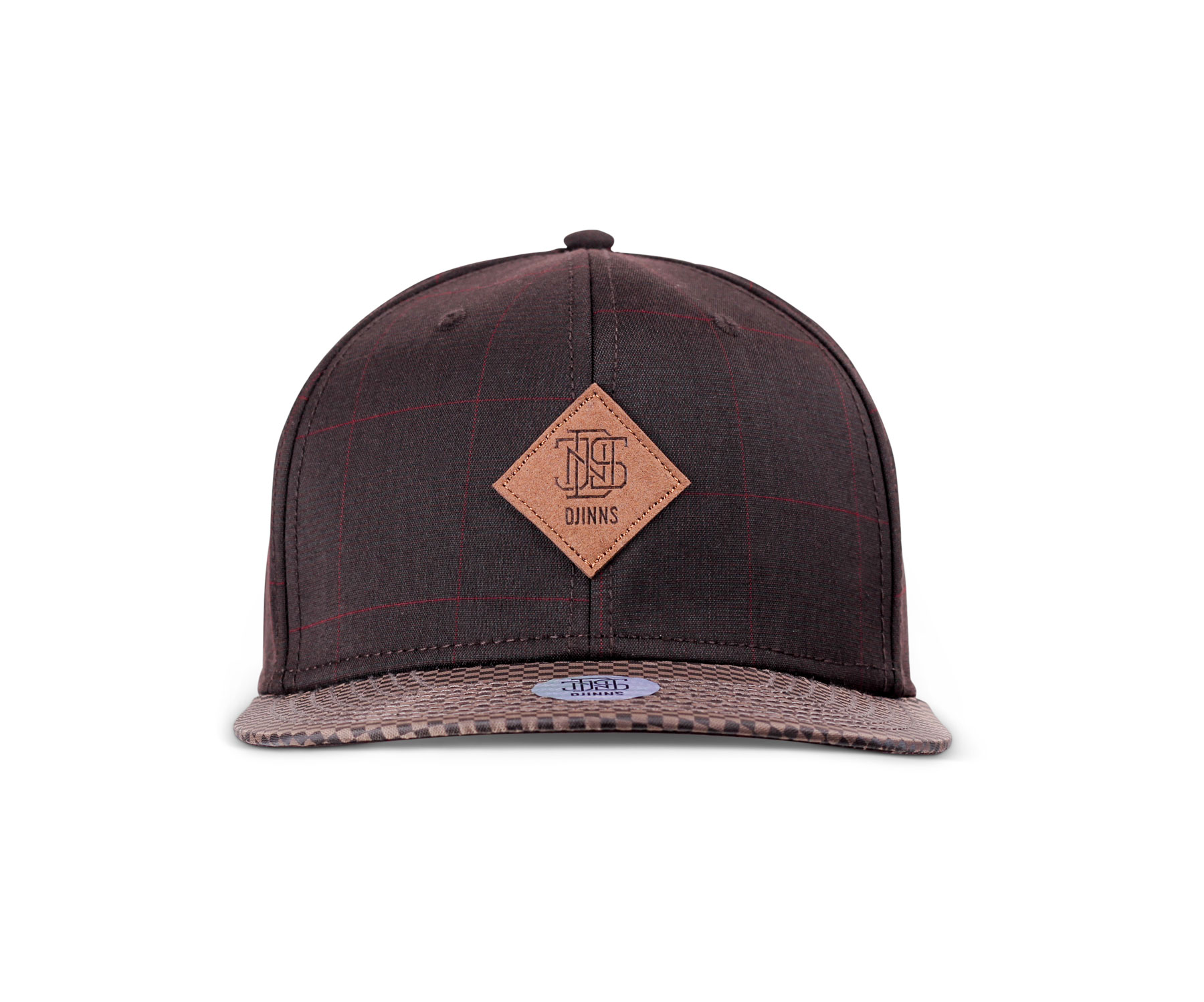 6 Panel Snapback Cap Glencheck