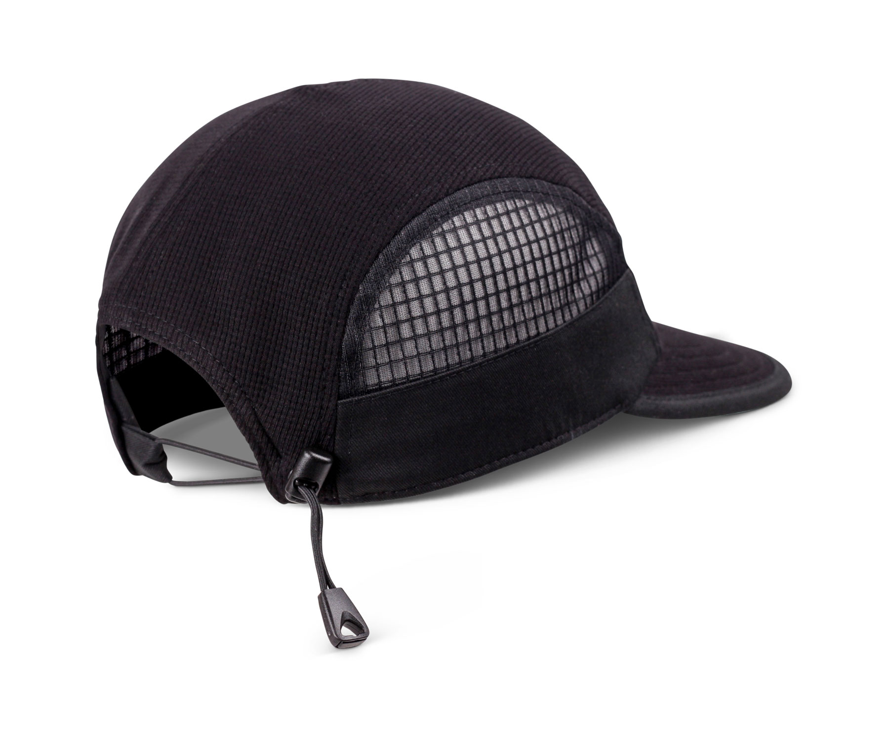 5 Panel Soft Flat Cap Waffle Mountain