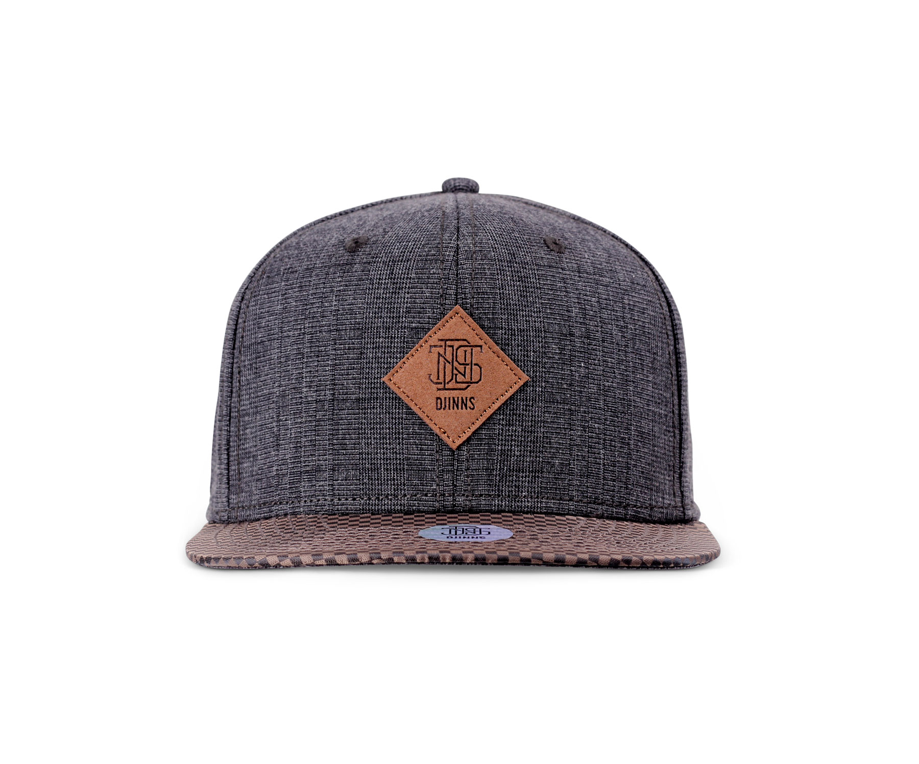 6 Panel Snapback Cap Glencheck