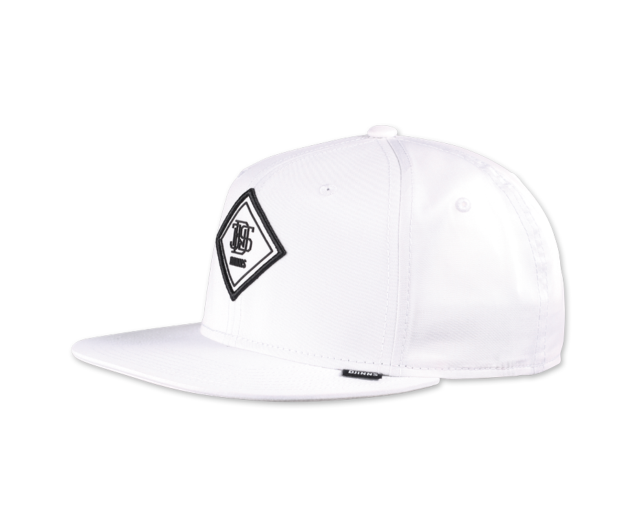 6 Panel Snapback Cap Brushed Twill