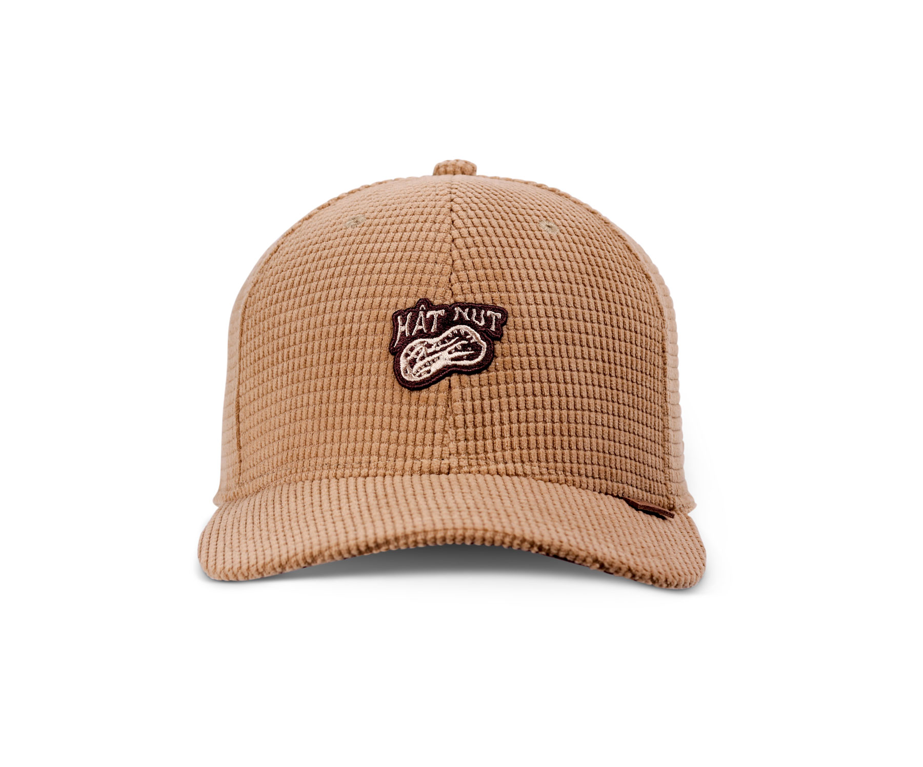 6 Panel TrueFit Cap Hat Nut Waffle