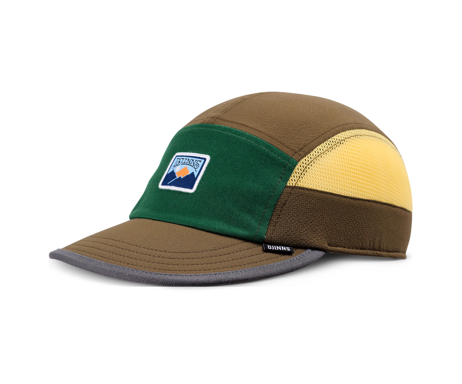 5 Panel Soft Flat Cap Seersoftmesh