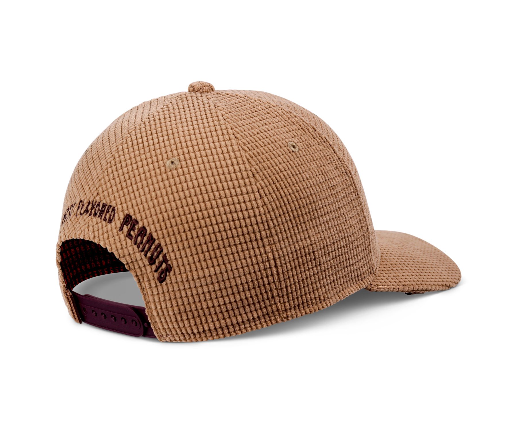 6 Panel TrueFit Cap Hat Nut Waffle