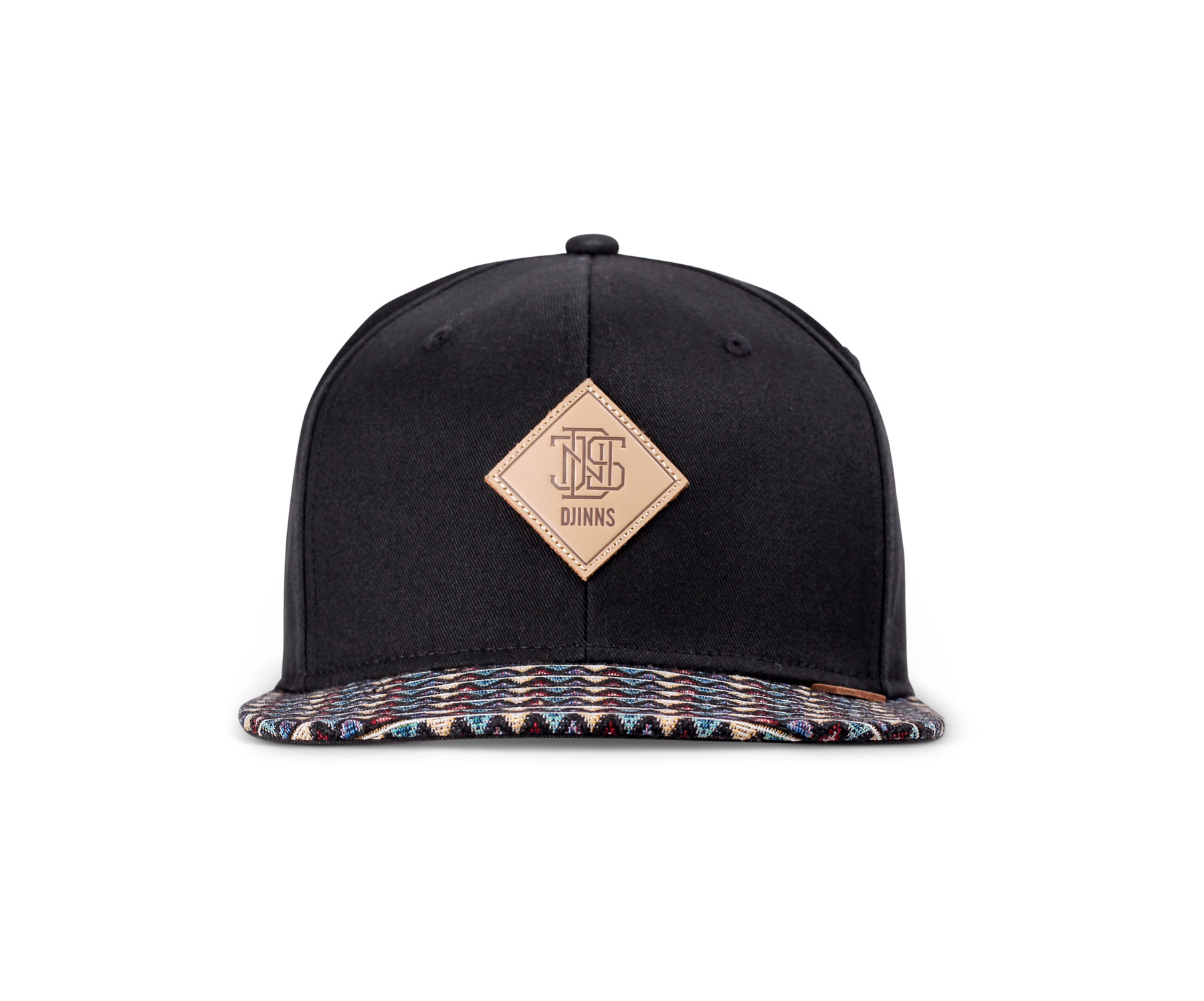 6 Panel Snapback Cap Colour Triangle Rev.