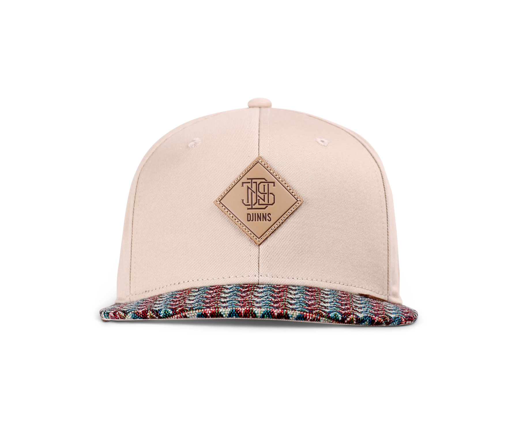 6 Panel Snapback Cap Colour Triangle Rev.