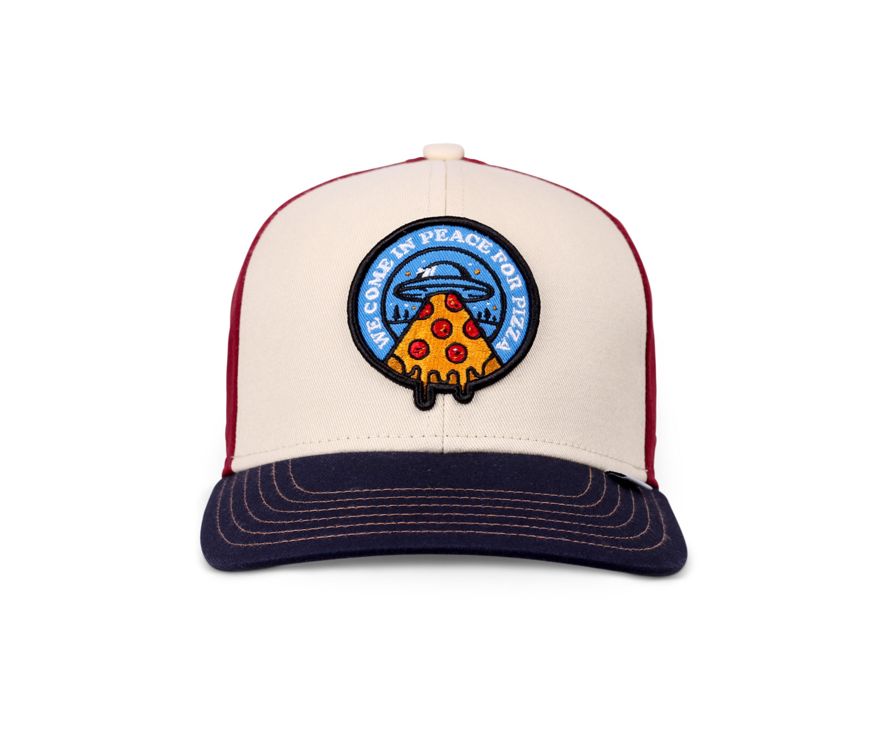 Basic Kids Cap Food Peace Pizza