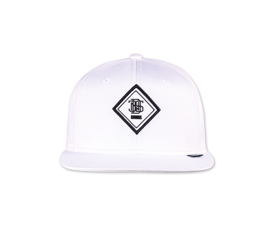 6 Panel Snapback Cap Brushed Twill