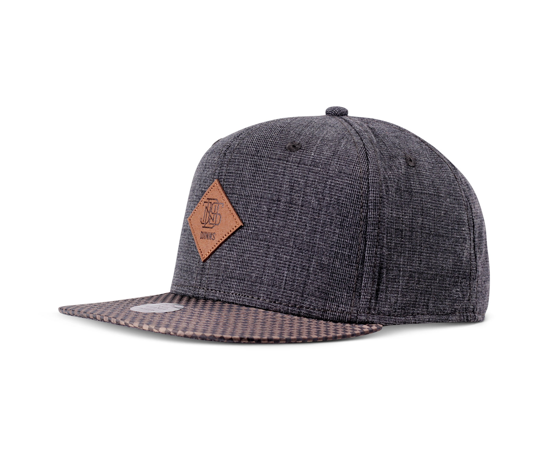 6 Panel Snapback Cap Glencheck