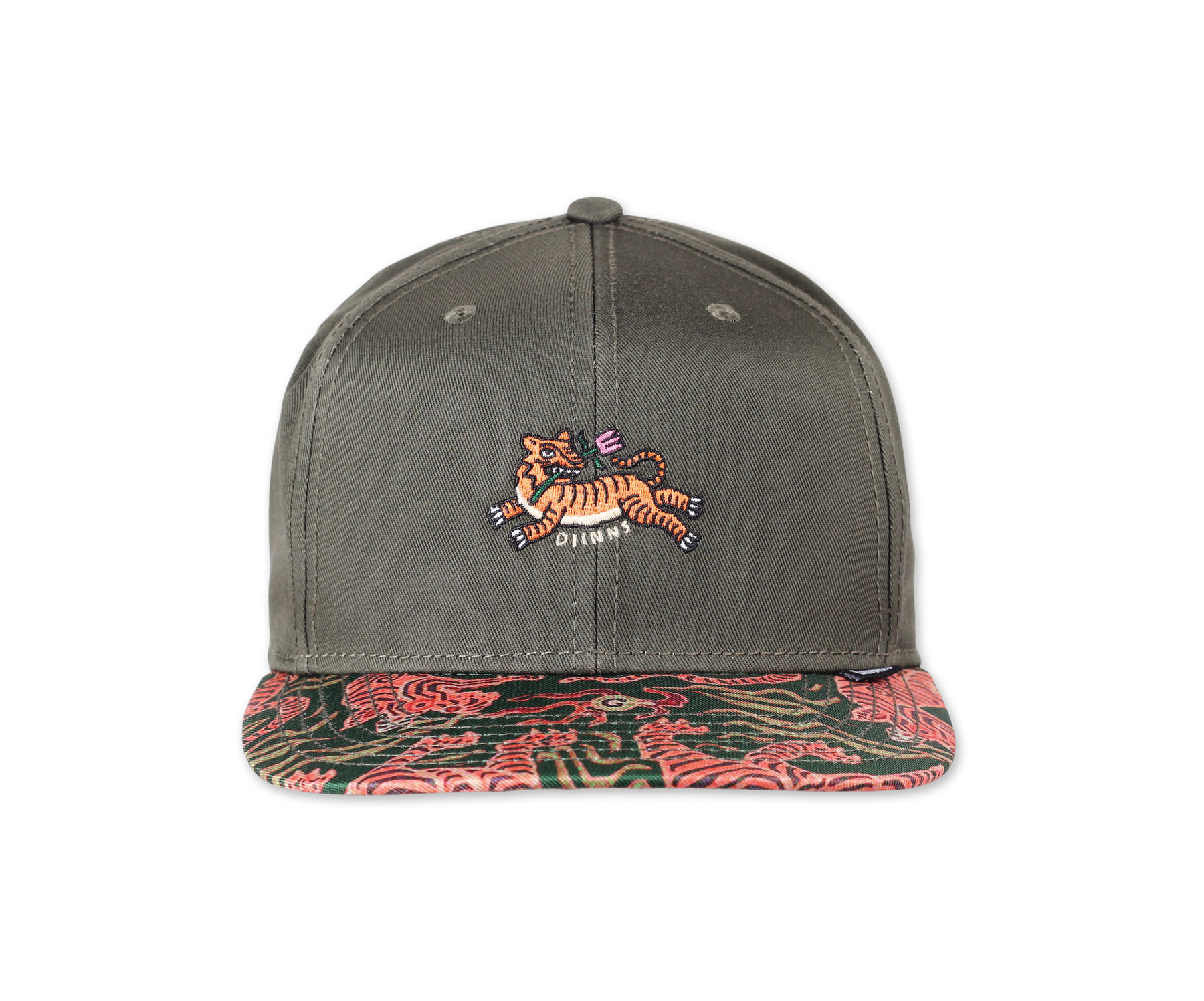 6 Panel Snapback Cap Asian Tiger 2.0