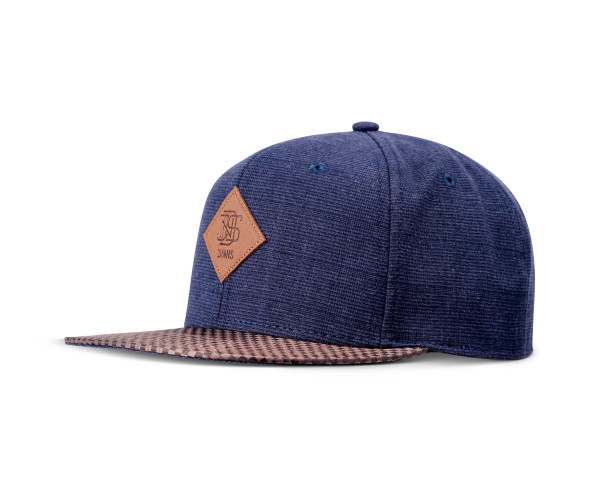 6 Panel Snapback Cap Glencheck